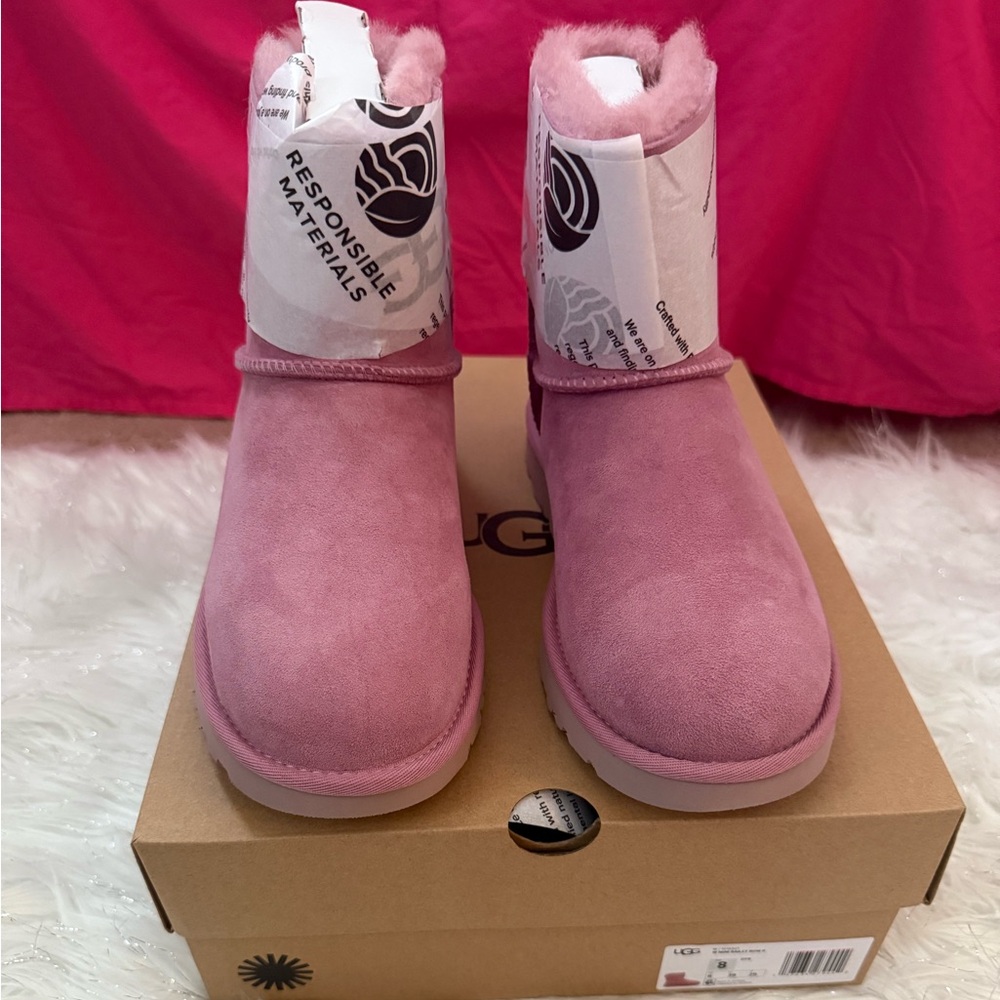 UGG Bailey Mini Suede Boots